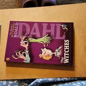 The Witches by Roald Dahl paperback book